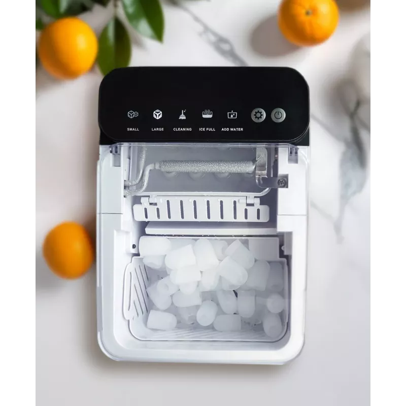 Eiswürfelbereiter BLAUPUNKT IMB301 — kompakter Tisch-Eisbereiter, automatische Eisproduktion