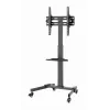 TV-Ständer GEMBIRD TVS-55T-01 für 32–55 Zoll Fernseher, Stahl, höhenverstellbar VESA 100x100–400x400, neigbar, Rollen, max. Belastung 35 kg
