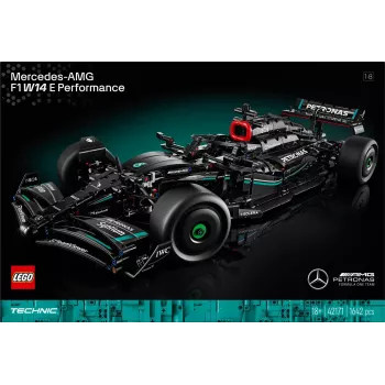 LEGO Technic Modellbausatz Mercedes‑AMG F1 W14 E Performance — 1.432 Teile, empfohlenes Alter 18+