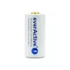 Wiederaufladbare Batterie everActive EV16340 700mAh 3V mit Micro-USB-Ladefunktion
