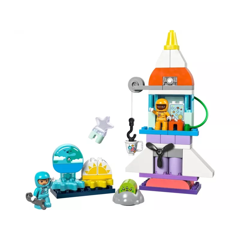LEGO DUPLO 3in1 Space Shuttle Adventure Rocket Toy 10422