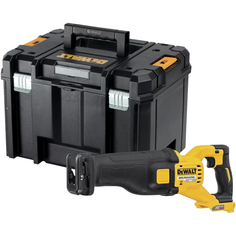DEWALT DCS389NT Reciprosäge FlexVolt 54V TSTAK Schwarz, Gelb