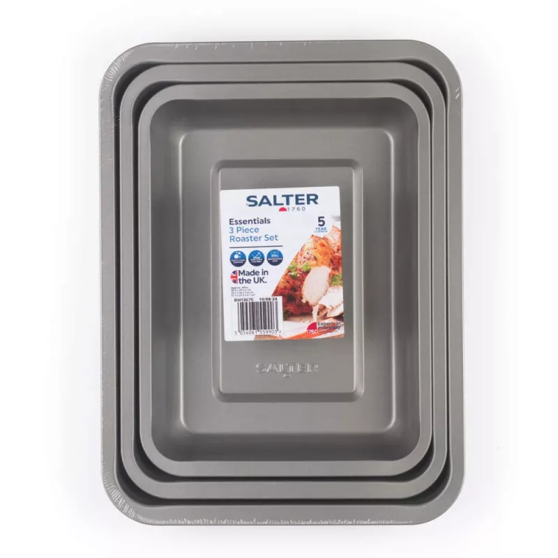 Bräter-Set Salter BW13675 3-teilig antihaftbeschichtet ofenfest