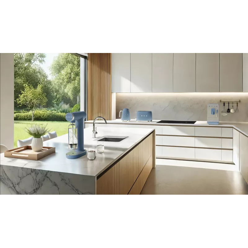 Smeg TSF01SBMEU Toaster 6 2 Scheibe(n) 950 W Blau