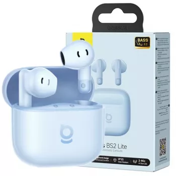 Kabellose In-Ear-Kopfhörer Baseus Bass BS2 Lite TWS – Blau
