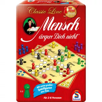 Classic Line: Ludo in Metalldose, Brettspiel