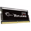 SO-DIMM 64 GB DDR5-5600 (2x 32 GB) Dual-Kit, Arbeitsspeicher schwarz, F5-5600S4040A32GX2-RS, Ripjaws, INTEL XMP