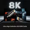HDMI-Kabel Unitek C11085GY01-15M — HDMI Typ A auf A, 30 m, HDMI 2.1, 8K@60Hz, 4K@144Hz, vergoldete Kontakte, schwarz