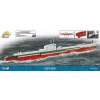 Plastikmodellbausatz Cobi Polnisches U-Boot ORP Sęp Maßstab 1:300 (COBI-4856)