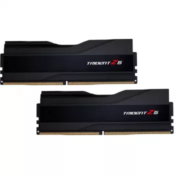 DIMM 32 GB DDR5-6000 (2x 16 GB) Dual-Kit, Arbeitsspeicher schwarz, F5-6000J3040F16GX2-TZ5K, Trident Z5, INTEL XMP