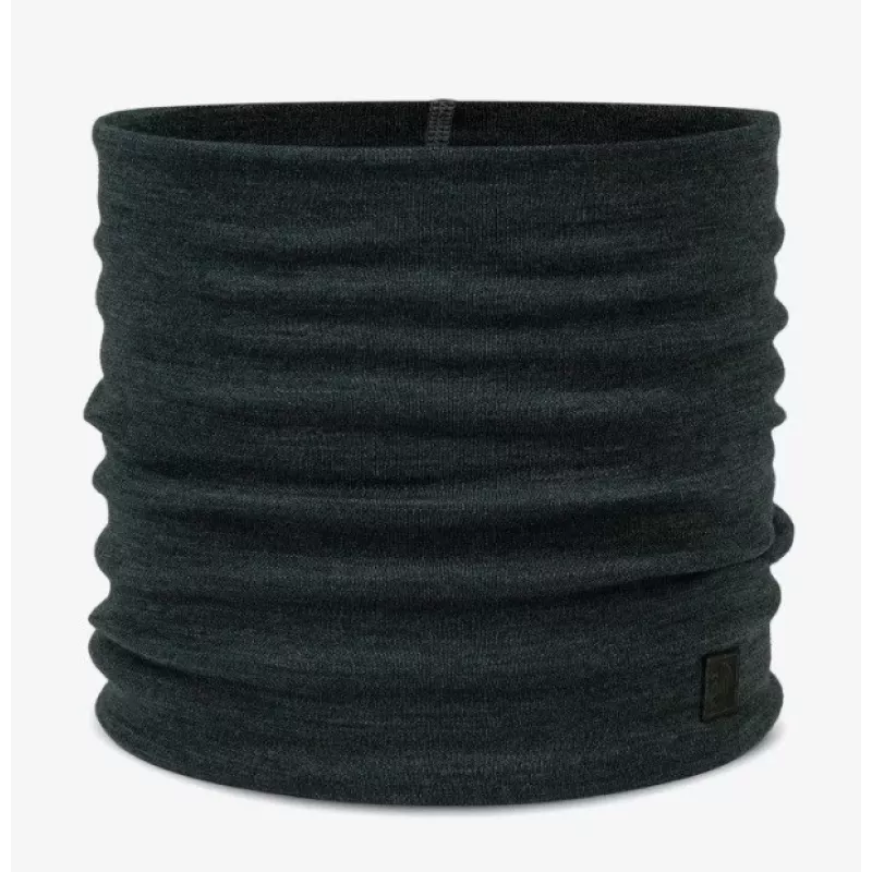 Buff Merino Heavyweight Solid Forest Halswärmer – nahtloser Merinowolle-Halswärmer, unisex, dunkelgrün