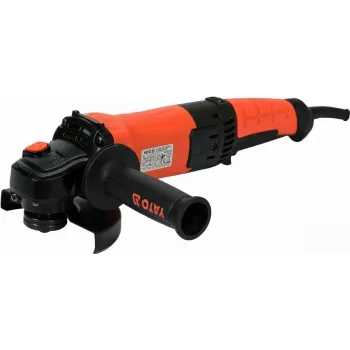 YATO WINKELSCHLEIFER 125 mm 1400 W DREHZAHLREGELUNG / ZUSATZGRIFF
