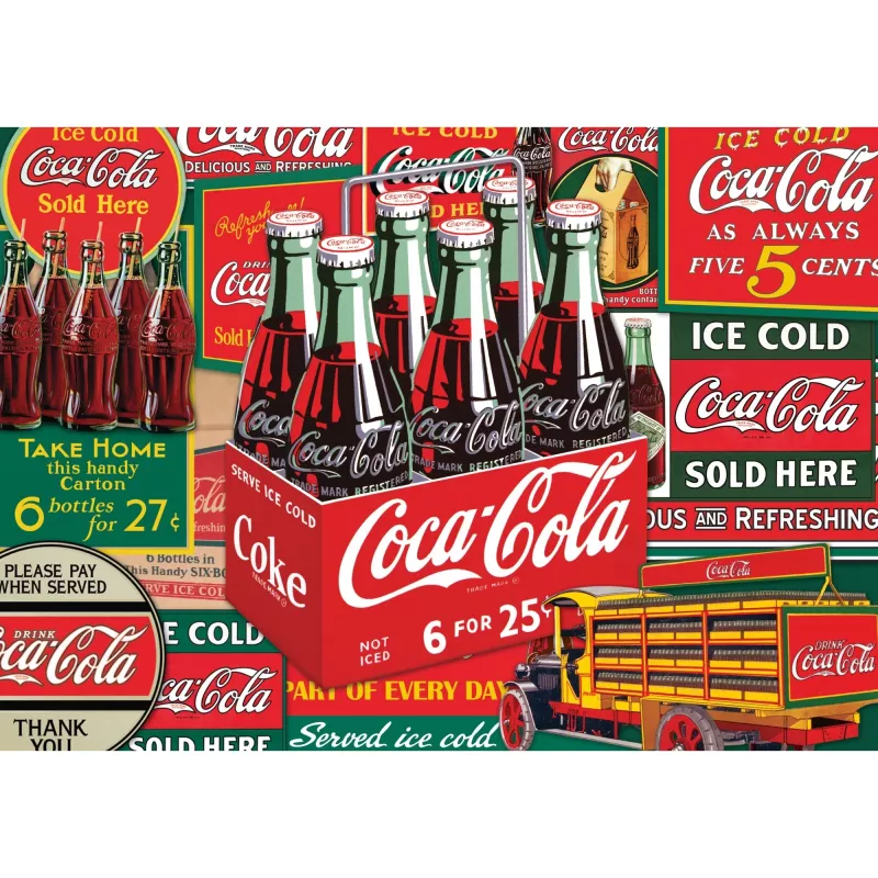 Coca Cola - Klassiker, Puzzle 1000 Teile