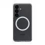 Torras Guardian Magnetic Series Handyhülle für Samsung S25 transparent