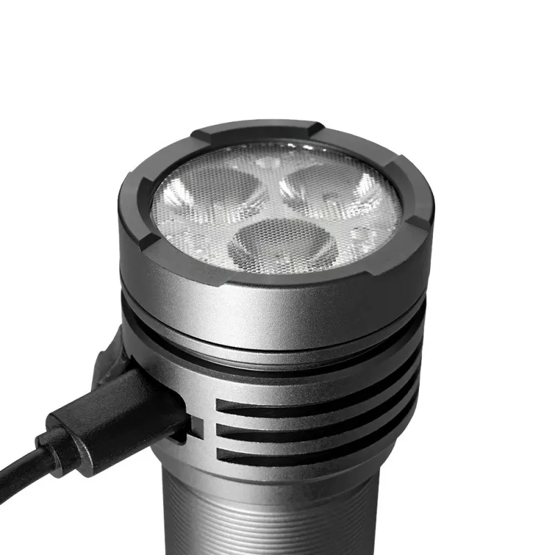 LED-Taschenlampe everActive LUMINATO R FL-3300R – 3300 Lumen, wiederaufladbar