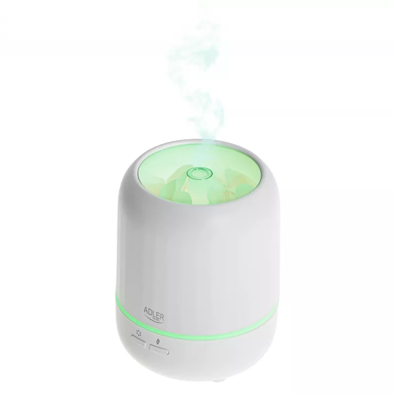 Ultraschall-Aromadiffusor Adler AD 7968 – weiß, für Räume bis 25 m²