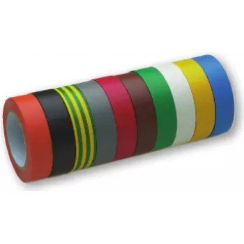 Elektro-Isolierband cimco 160000, PVC, 15 mm x 10 m, verschiedene Farben, innen/außen