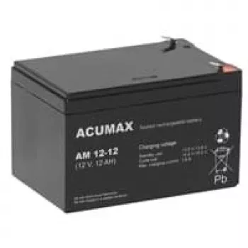 12V 12AH Vrla AM12-12 Acumax Emu Akku