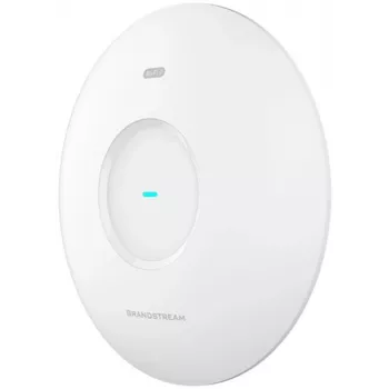 Access Point Grandstream GWN7670 – Dualband 2,4/5 GHz Wi‑Fi 802.11ac, MU‑MIMO, PoE, 2x RJ‑45, unterstützt 256 Nutzer, Wandmontage, weiß