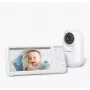 Babyphone Momcozy BM007-WH12BA-A Weiß 11,5 Std. Akkulaufzeit 5000 mAh