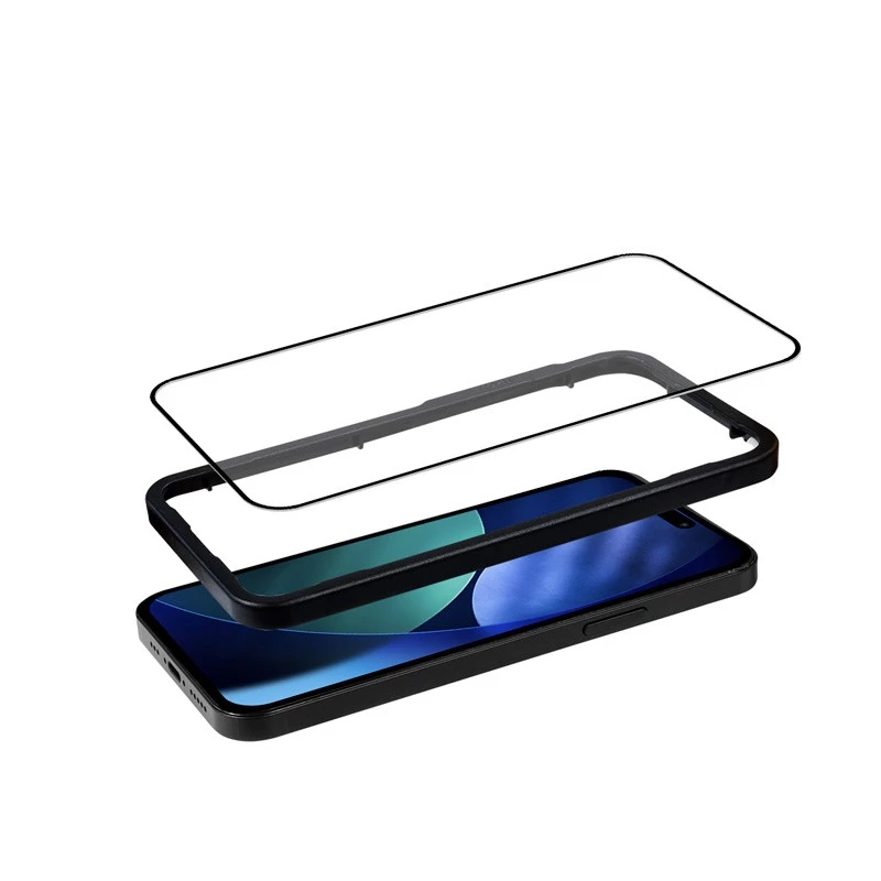 Gehärtete Glas-Displayschutzfolie Crong für iPhone 17 Pro Max — inklusive Montageservice