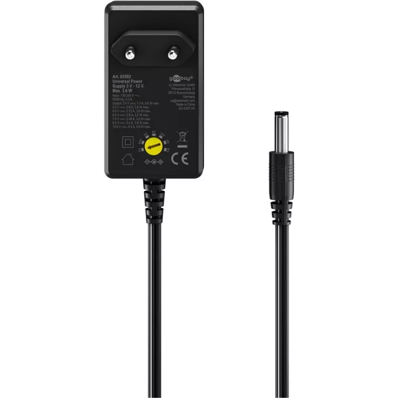 Goobay 65592 Netzteil Schwarz