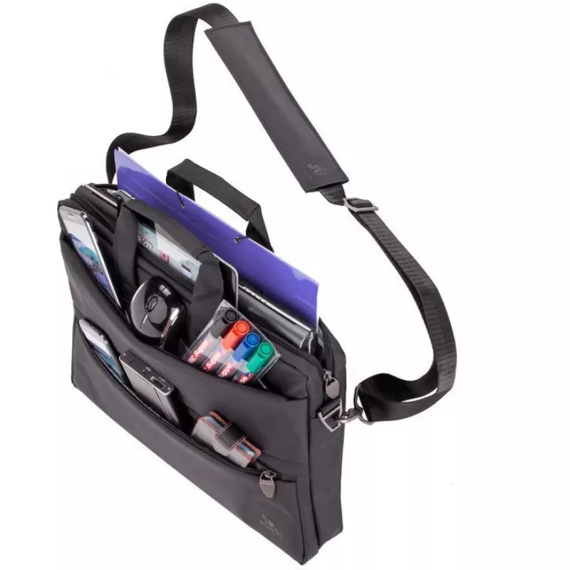 Umhängetasche Rivacase 8630 39,6 cm (15,6 Zoll) Schwarz