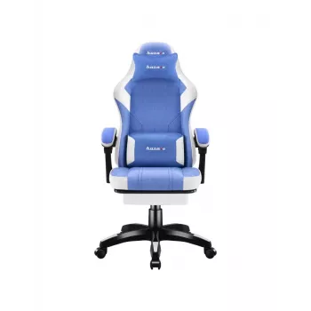 Gaming-Stuhl huzaro Force 3.7 Blau — ergonomisches Design, höhenverstellbar
