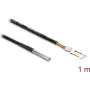 Sensor-/Aktor-Kabel DELOCK 91386, 1 m, Stecker, schwarz