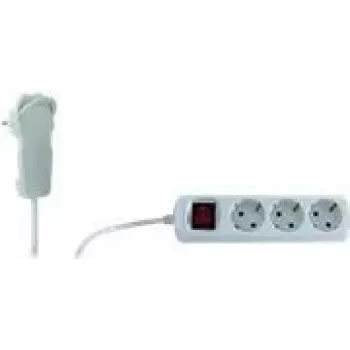 Stromverlängerung REV 0012326114 2m 3 AC-Steckdose(n) Innenbereich Weiß