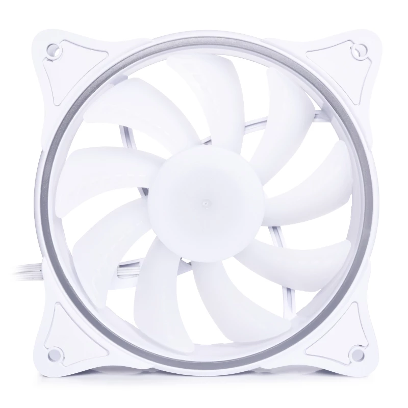 Alphacool Rise Aurora 120mm ARGB-Gehäuselüfter - Weiß