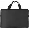 Laptoptasche DEFENDER Lite 39,6 cm (15,6 Zoll) Schwarz/Grau, Polyester, Reißverschluss, Tragegriff, abnehmbarer Schultergurt