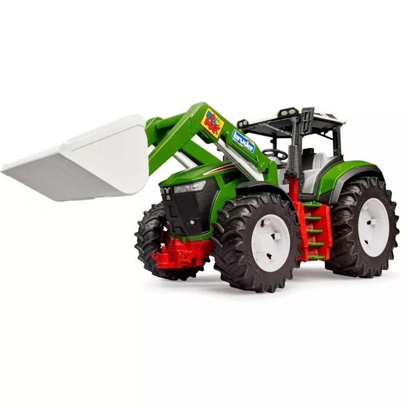 BRUDER Traktor mit Frontlader Modell BR-03451 – robuster Spielzeugtraktor mit beweglichem Lader