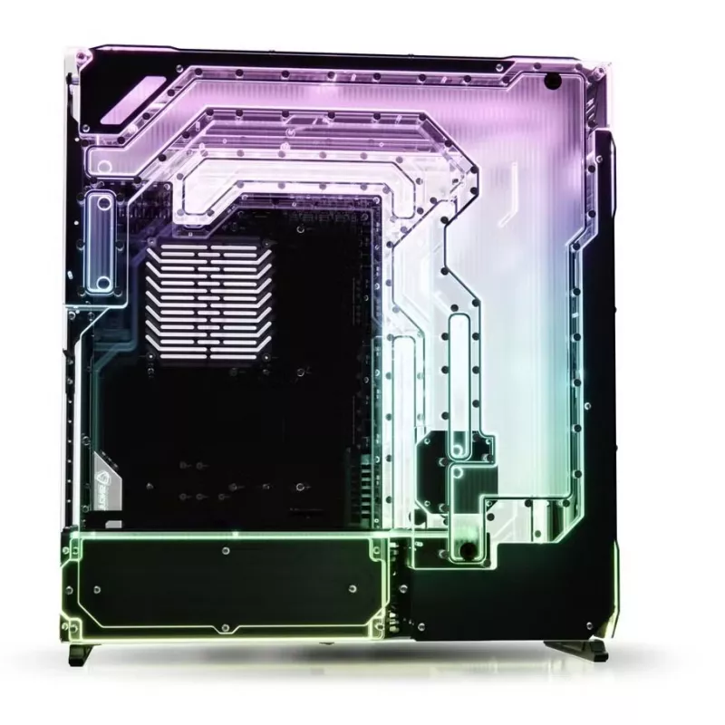 Seitenteil für PC-Gehäuse Singularity Spectre 4 Dual Loop, transparentes Acryl