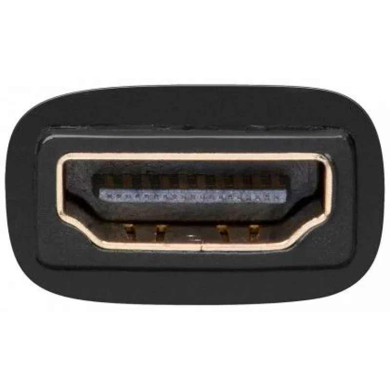 Goobay HDMI/DVI-D Adapter, HDMI Standard-Buchse (Typ A) -> DVI-D (24+1) Stecker (68931)