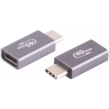 Kabel Gender Changer ShiverPeaks BS13-60004 USB-C auf USB-C Grau