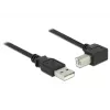 USB-Kabel DeLOCK 2m USB 2.0 USB A USB B Schwarz