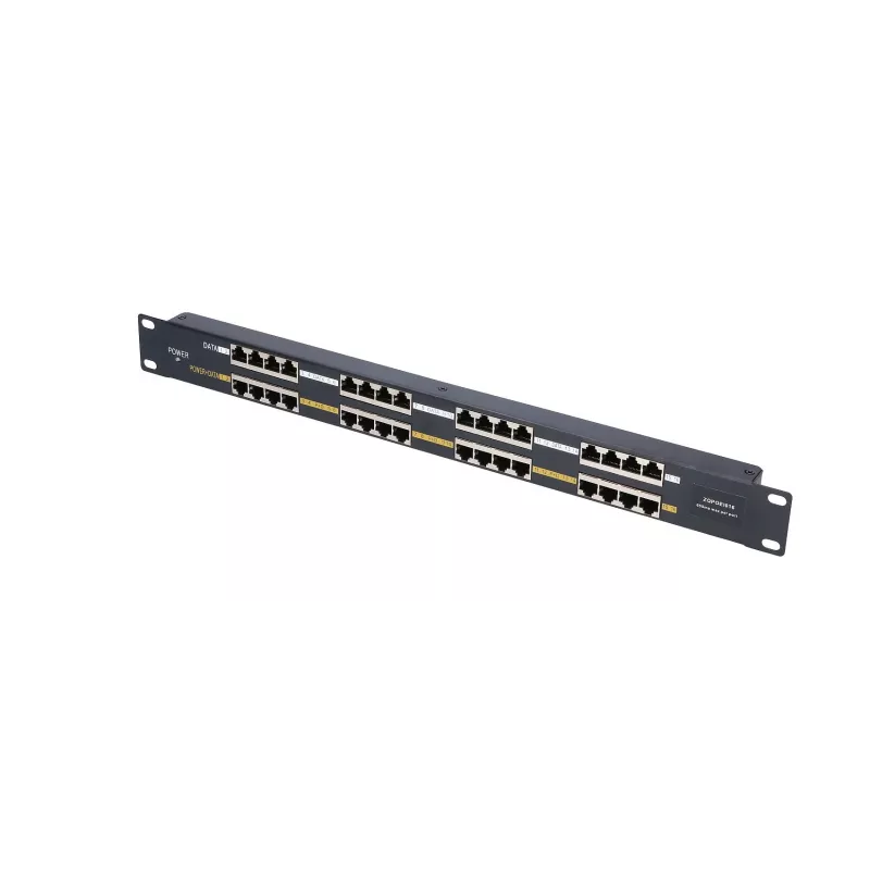 Extralink PoE-Injektor 16 Port 16x 100Mb/s RJ45, Rackmount