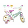 Kinderfahrrad Toimsa 12” Swinka Peppa grün – 12-Zoll-Rad, Einganggetriebe, mit Stützrädern kompatibel