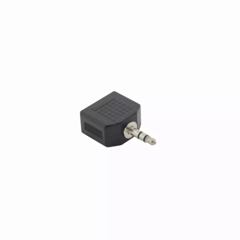 Sbox 3,5 mm Stecker auf 2 x 3,5 mm Buchse Adapter AD.3.5-2X3.5