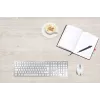 Tastatur CHERRY KC 6000 schlank Universal USB QWERTZ Deutsch Silber