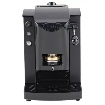 Pod-Kaffeemaschine FABER Slot Plast Semi-auto 1,3 L Wassertank, 500 W, schwarz, 1 Tasse