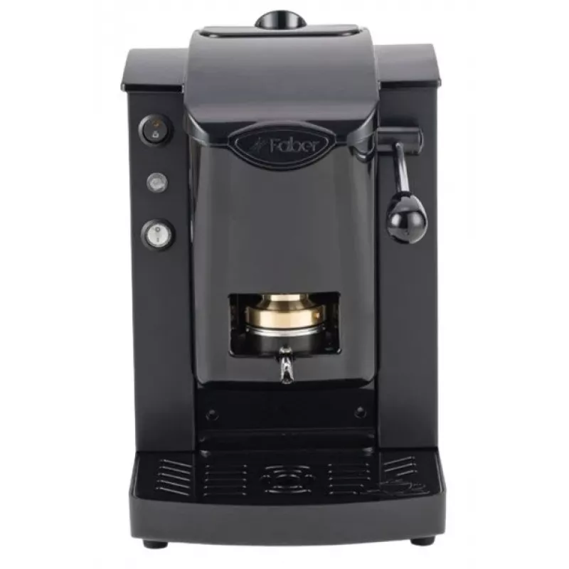 Pod-Kaffeemaschine FABER Slot Plast Semi-auto 1,3 L Wassertank, 500 W, schwarz, 1 Tasse