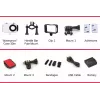 AgfaPhoto Action Cam Action Sportkamera 16 MP 2K Ultra HD CMOS Wi-Fi 58 g (AC7000BK)