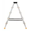 Klappleiter Krause 120410, Aluminium, 6 Stufen, Breite 480 mm, maximale Höhe 105 cm