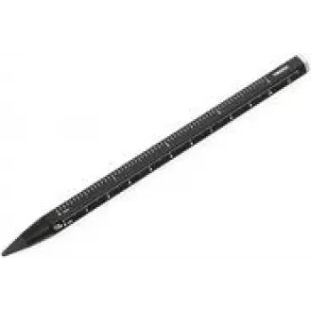 Mechanischer Druckbleistift TROIKA PEN20/BK Schwarz Aluminium 4 Stück