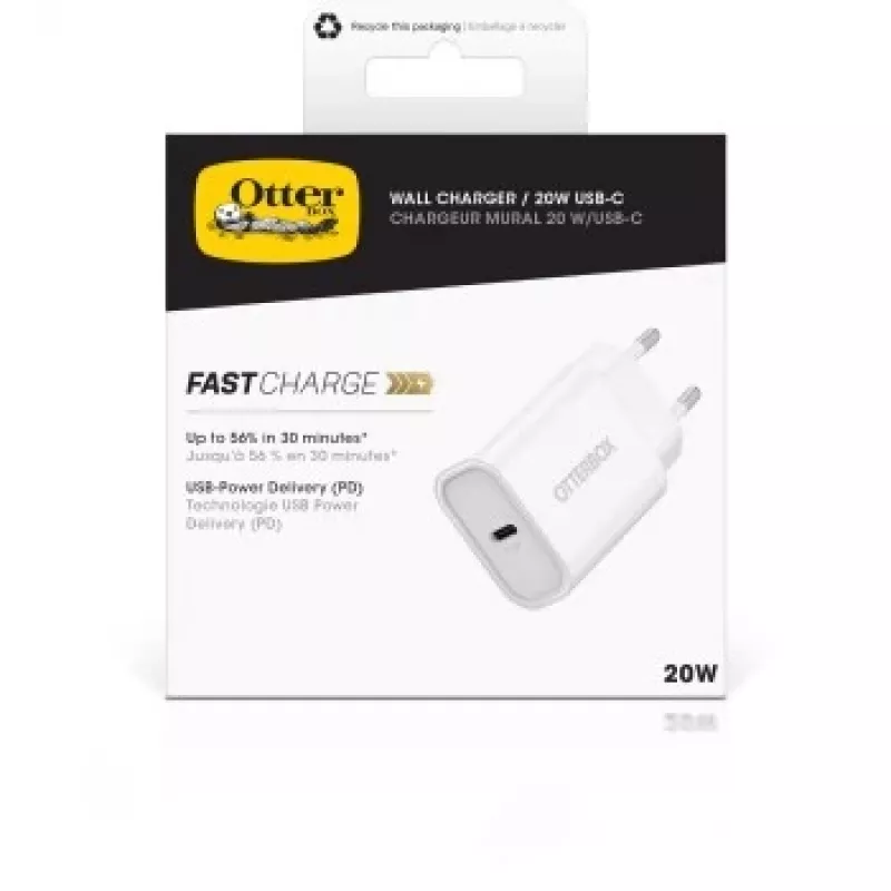 Wandladegerät OTTERBOX 78-81340 20W USB‑C (USB‑PD) Weiß