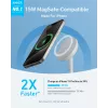Anker MagGo Headphones Weiß USB Kabellos Schnellladung Indoor