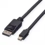 ROLINE 11445634 DisplayPort Mini DisplayPort 1m Kabel Schwarz