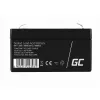 UPS-Batterie Grün Cell AGM13, versiegelte Blei-Säure-VRLA 6 V 1,3 Ah, 290 g, schwarz